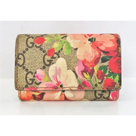 Gucci Multicolor Floral Women's Key Cles - Picture 2 of 10